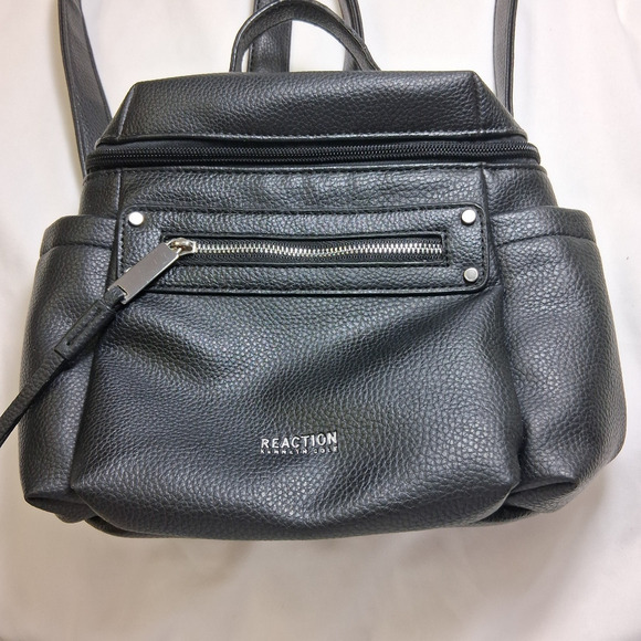 Vegan Leather Kenneth Cole Reaction Mini Backpack Purse Back to School - Picture 2 of 16